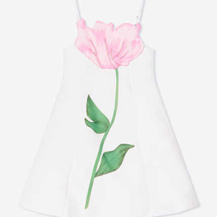 DRESS & Fleur Girls Flower Occasion Dress in Ivory