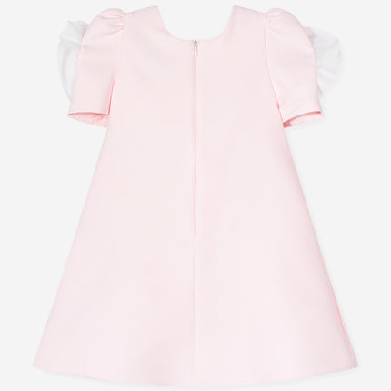 DRESS & Fleur Girls Flower Occasion Dress with Headband in Pink