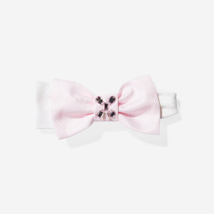 DRESS & Fleur Baby Girls Occasion Dress with Headband in Pink