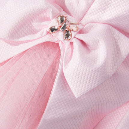DRESS & Fleur Girls Occasion Dress with Hair Accessory in Pink