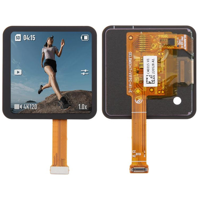 For DJI OSMO Action 2 Original Front LCD Secondary Screen with Digitizer Full Assembly, For DJI OSMO Action 2 (Original Secondary LCD)