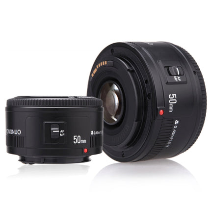 YONGNUO YN50MM F1.8C II F1.8 Auto Focus Lens for Canon EF Mount New Lens, YN50MM F1.8C II