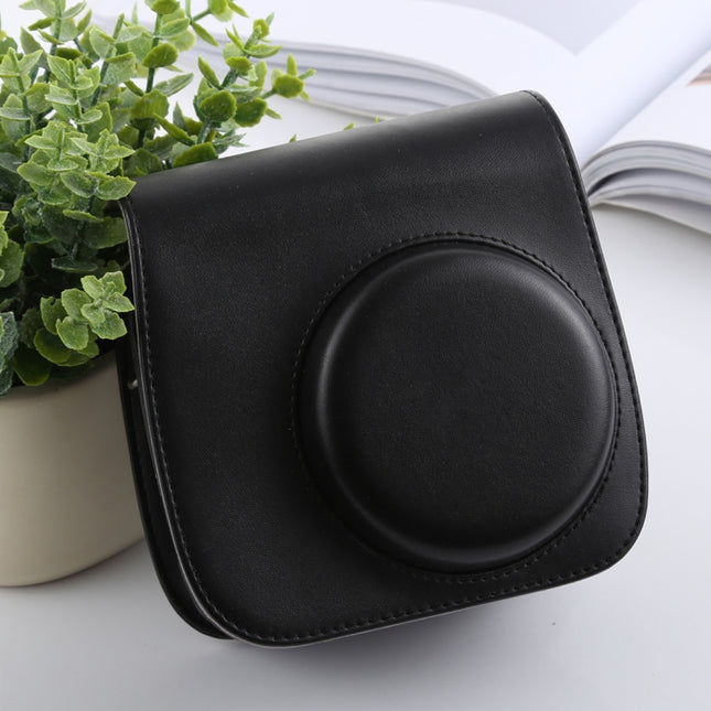Retro Style Full Body Camera PU Leather Case Bag with Strap for FUJIFILM instax mini 9 / mini 8+ / mini 8, For FUJI  mini 9, For FUJI mini 9