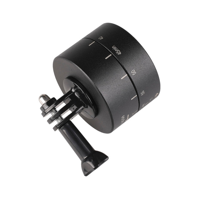 360 Degree Auto Rotation 60 Minutes Time Lapse Stabilizer Tripod Head Adapter for GoPro, 60 Minutes