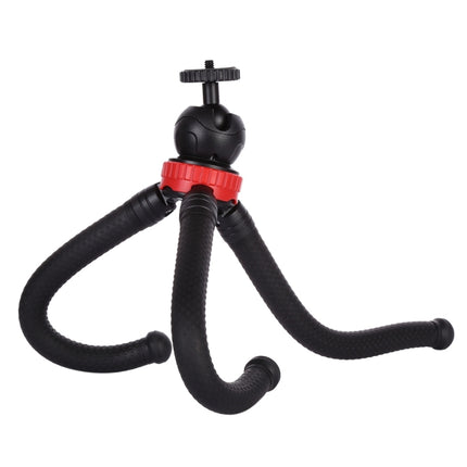 MZ305 Mini Octopus Flexible Tripod Holder with Ball Head for SLR Cameras, GoPro HERO10 Black / HERO9 Black / HERO8 Black /7 /6 /5 /5 Session /4 Session /4 /3+ /3 /2 /1, DJI Osmo Action, Xiaoyi and Other Action Cameras, Cellphone, Size:30cmx5cm, MZ305
