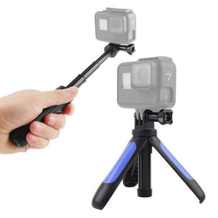 GP446 Multifunctional Mini Fixed Tripod for DJI, Insta360, GoPro and Other Action Cameras, GP446 (Black), GP446 (Grey), GP446 (Blue), GP446 (Red)