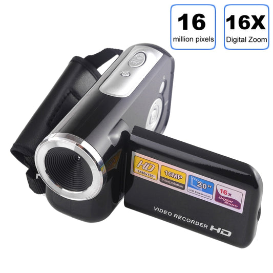 1280x720P HD 16X Digital Zoom 16.0 MP Digital Video Camera Recorder with 2.0 inch LCD Screen