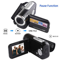 1280x720P HD 16X Digital Zoom 16.0 MP Digital Video Camera Recorder with 2.0 inch LCD Screen