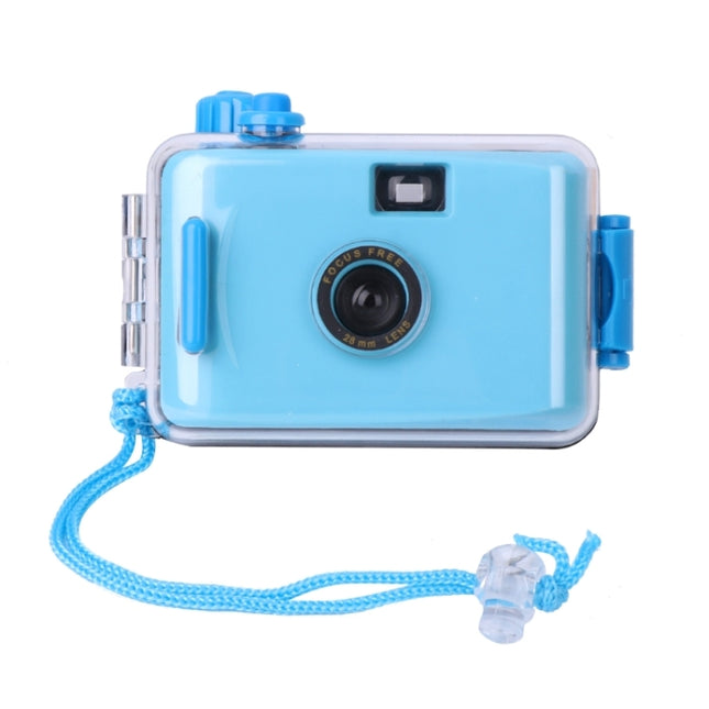 SUC4 5m Waterproof Retro Film Camera Mini Point-and-shoot Camera for Children, Cyan, Red, Baby Blue, White, Yellow, Black, Black White, Dark Blue, Orange, Pink, Purple