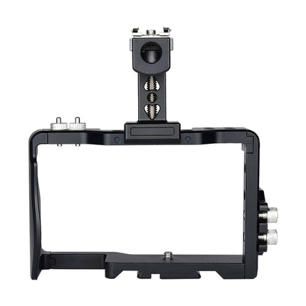 YELANGU C6 Camera Video Cage Handle Stabilizer for Sony A6000 / A6300 / A6500 / A6400, Handle Stabilizer
