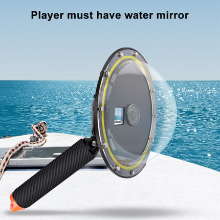 RUIGPRO Floating Hand Grip Dome Port Underwater Diving Camera Lens Transparent Cover for DJI Osmo Action
