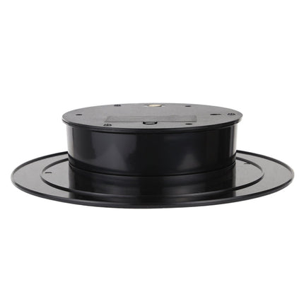 25cm 360 Degree Electric Rotating Turntable Display Stand Video Shooting Props Turntable for Photography, Load 3kg, Powered by Battery, 25cm/Powered by Battery(B), 25cm/Powered by Battery(BW), 25cm/Powered by Battery(W)