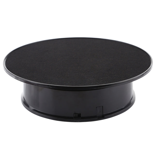 20cm 360 Degree Electric Rotating Turntable Display Stand Photography Video Shooting Props Turntable, Load 1.5kg, Powered by Battery & USB, 20cm/Powered by Battery or USB(B), 20cm/Powered by Battery or USB(W), 20cm/Powered by Battery or USB(W+B)