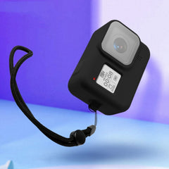 Silicone Protective Case Cover with Wrist Strap for GoPro HERO8 Black, For GoPro HERO8 Black