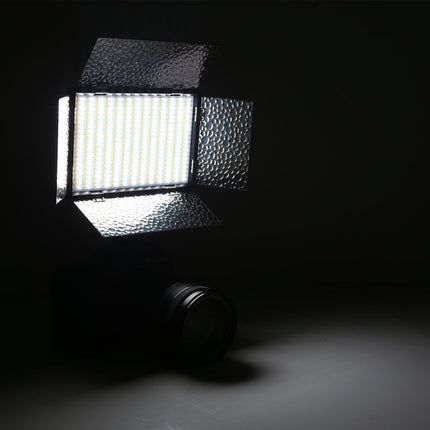 LED01 520 LEDs 4100LM Professional Vlogging Photography Video & Photo Studio Light for Canon / Nikon DSLR Cameras, 520 LED
