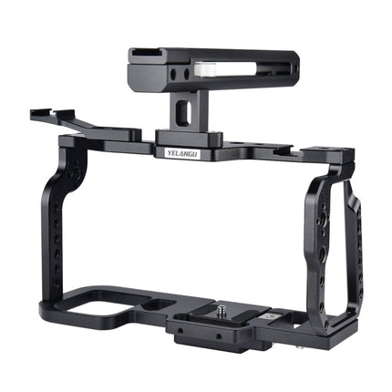 YELANGU C9-A YLG0911A Handle Video Camera Cage Stabilizer for DJI BMPCC 4K, C9-A