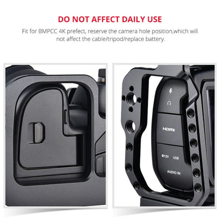 YELANGU C9-A YLG0911A Handle Video Camera Cage Stabilizer for DJI BMPCC 4K, C9-A