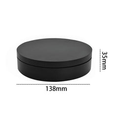 13.8cm USB Charging Smart 360 Degree Rotating Turntable Display Stand Video Shooting Props Turntable for Photography, Load 3kg