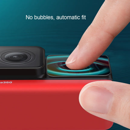 Lens + LCD Display Tempered Glass Film for Insta 360 One R 4K