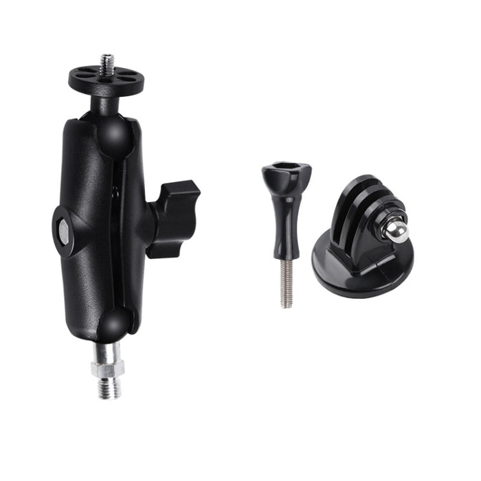 M10 9cm Connecting Rod Fixed Motorcycle Mount Holder with Tripod Adapter & Screw for GoPro, Insta360, DJI and Other Action Cameras, M10 9cm Connecting Rod Holder