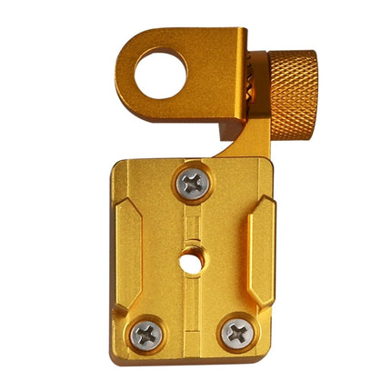 Motorcycle Rearview Mirror CNC Aluminum Alloy Stent Fixed Bracket Holder for GoPro, Insta360, DJI and Other Action Cameras