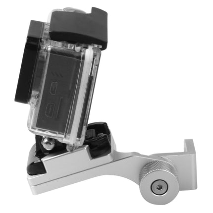Motorcycle Rearview Mirror CNC Aluminum Alloy Stent Fixed Bracket Holder for GoPro, Insta360, DJI and Other Action Cameras