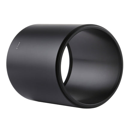 67mm Thread Type Straight Tube Full Metal Lens Hood Shade for Medium Telephoto Lens, 67mm
