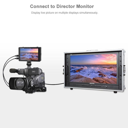 FEELWORLD LUT6S 1920x1080 2600 nits 6 inch IPS Screen HDMI 4K Touch Screen SDI HDI Camera Field Monitor