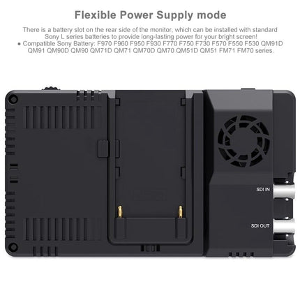 FEELWORLD LUT6S 1920x1080 2600 nits 6 inch IPS Screen HDMI 4K Touch Screen SDI HDI Camera Field Monitor