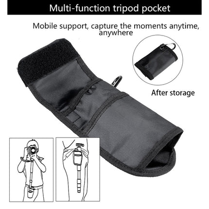 BEXIN MAS285 Portable Travel Outdoor DSLR Camera Aluminum Alloy Monopod Holder