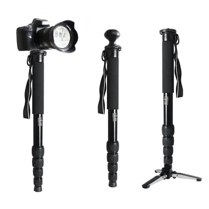 BEXIN MAS285 Portable Travel Outdoor DSLR Camera Aluminum Alloy Monopod Holder