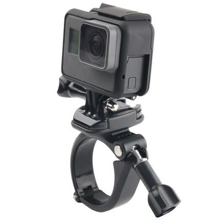 GP434 Large Size Bicycle Motorcycle Handlebar Fixing Mount for GoPro, Insta360, DJI and Other Action Cameras