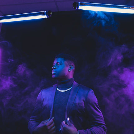 LUXCeO P7RGB Pro Colorful Photo LED Stick Video Light APP Control Adjustable Color Temperature Waterproof Handheld LED Fill Light with Remote Control, P7RGB Pro