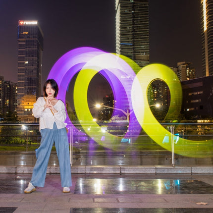 LUXCeO P7RGB Pro Colorful Photo LED Stick Video Light APP Control Adjustable Color Temperature Waterproof Handheld LED Fill Light with Remote Control, P7RGB Pro