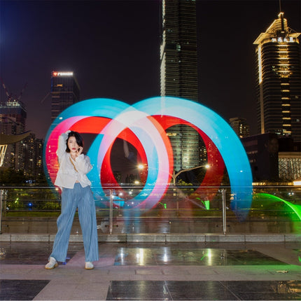 LUXCeO P7RGB Pro Colorful Photo LED Stick Video Light APP Control Adjustable Color Temperature Waterproof Handheld LED Fill Light with Remote Control, P7RGB Pro