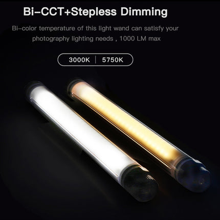 LUXCeO P7 Dual Color Temperature Photo LED Stick Video Light Waterproof Handheld LED Fill Light with Remote Control, P7