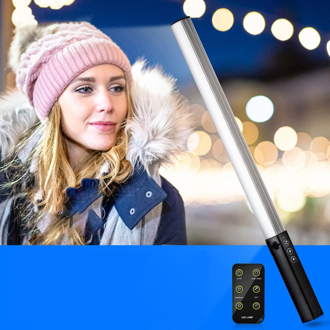 LUXCeO Q508S Dual Color Temperature 1000LM Photo LED Stick Video Light Handheld LED Fill Light Flash Lighting Lamp, Q508S