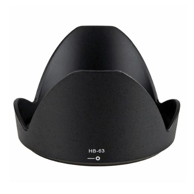 HB-63 Lens Hood Shade for Nikon 24-85mm f/3.5-4.5G ED VR Lens, HB-63