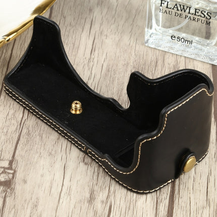 1/4 inch Thread PU Leather Camera Half Case Base for FUJIFILM X-S10, For FUJIFILM X-S10, Fr FUJIFILM X-S10