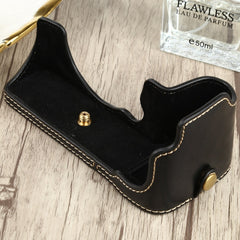 1/4 inch Thread PU Leather Camera Half Case Base for FUJIFILM X-S10