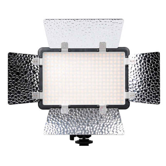 Godox LED308C II 308LEDs Dimmable Photography Light 860LUX Professional Vlogging Video & Photo Studio Light for Canon / Nikon DSLR Cameras