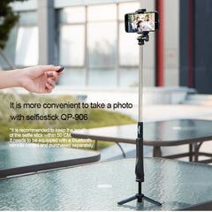 Fotopro SY-360 Desktop Vlogging Tripod Mount with 360 Degree Rotation Phone Clamp for Small Digital Cameras & Smartphones, SY-360 (Black)