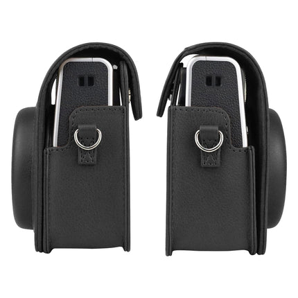 Full Body Camera Retro PU Leather Case Bag with Strap for FUJIFILM instax mini 40, For FUJIFILM instax mini 40