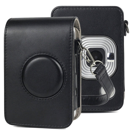 Full Body Camera Retro PU Leather Case Bag with Strap for FUJIFILM instax mini Liplay