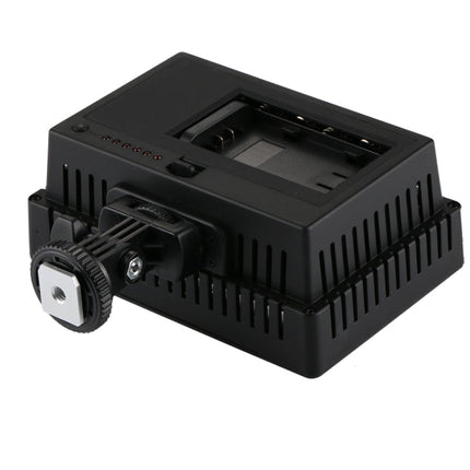 HD-160 White Light LED Video Light on-Camera Photography Lighting Fill Light for Canon, Nikon, DSLR Camera with 3 Filter Plates, HD-160