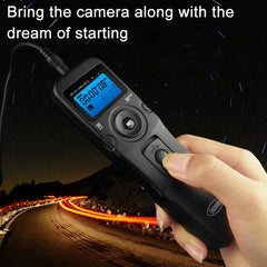 RST-7004 LCD Screen Time Lapse Intervalometer Shutter Release Digital Timer Remote Controller with N8 Cable for NIKON D3X/D3/D700/D300/D2X/D2H/D200/D1H/D1X/D800 Camera