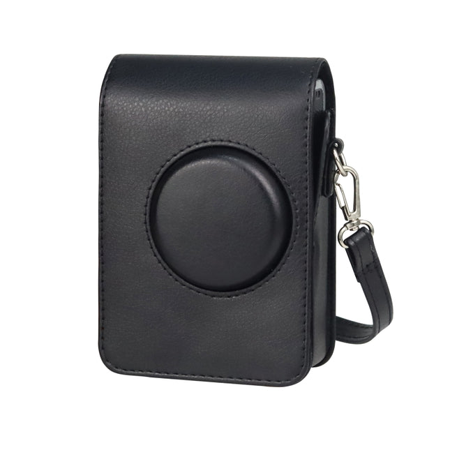 Vertical Full Body Camera PU Leather Case Bag with Strap for FUJIFILM instax mini Evo, For FUJIFILM instax mini Evo Vertical