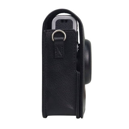 Vertical Full Body Camera PU Leather Case Bag with Strap for FUJIFILM instax mini Evo, For FUJIFILM instax mini Evo Vertical