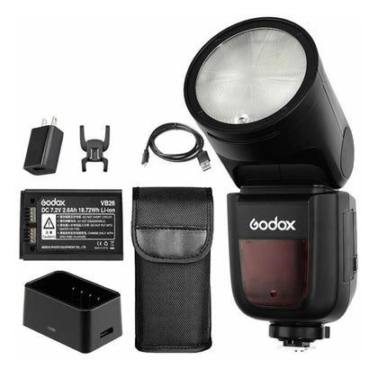 Godox V1F Round Head TTL Flash Speedlite for FUJIFILM, V1F for FUJIFILM