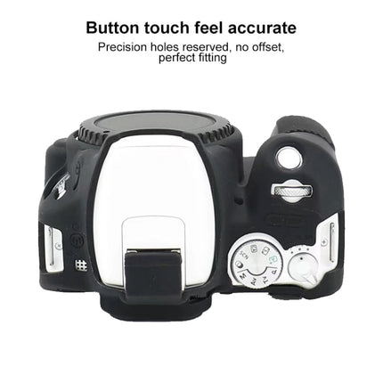 For Canon EOS 200D / EOS 200D Mark II Soft Silicone Protective Case, For Canon EOS 200D / EOS 200D Mark II, For Canon EOS 200D